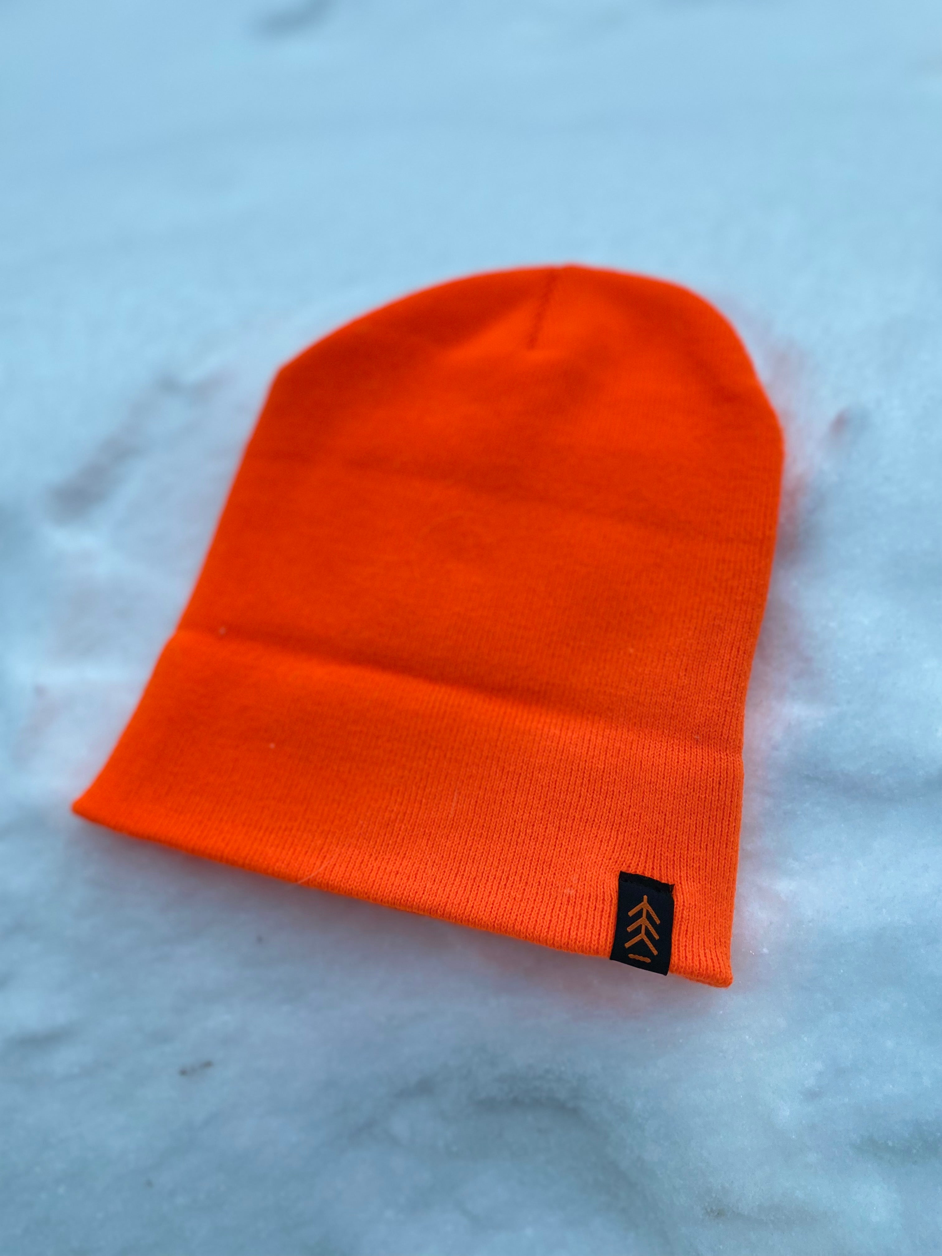 ADULT BLAZE ORANGE TOQUE arte apparel co