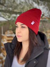 Load image into Gallery viewer, ADULT DEEP RED TOQUE
