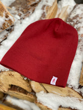 Load image into Gallery viewer, ADULT DEEP RED TOQUE
