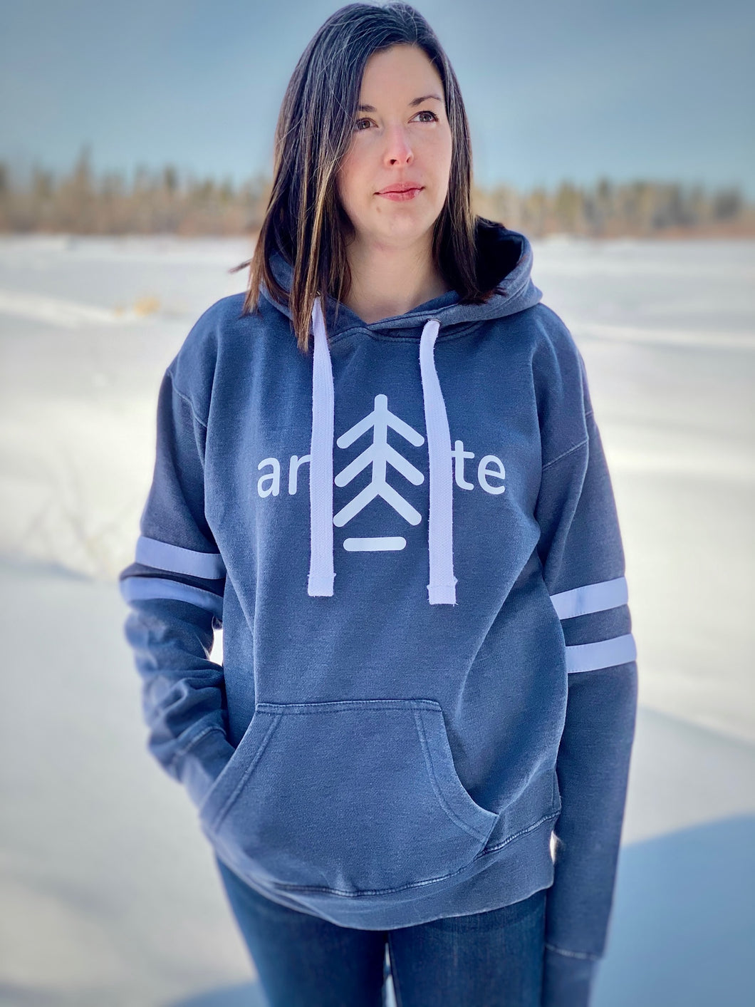 NAVY HOODIE