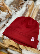 Load image into Gallery viewer, ADULT DEEP RED TOQUE
